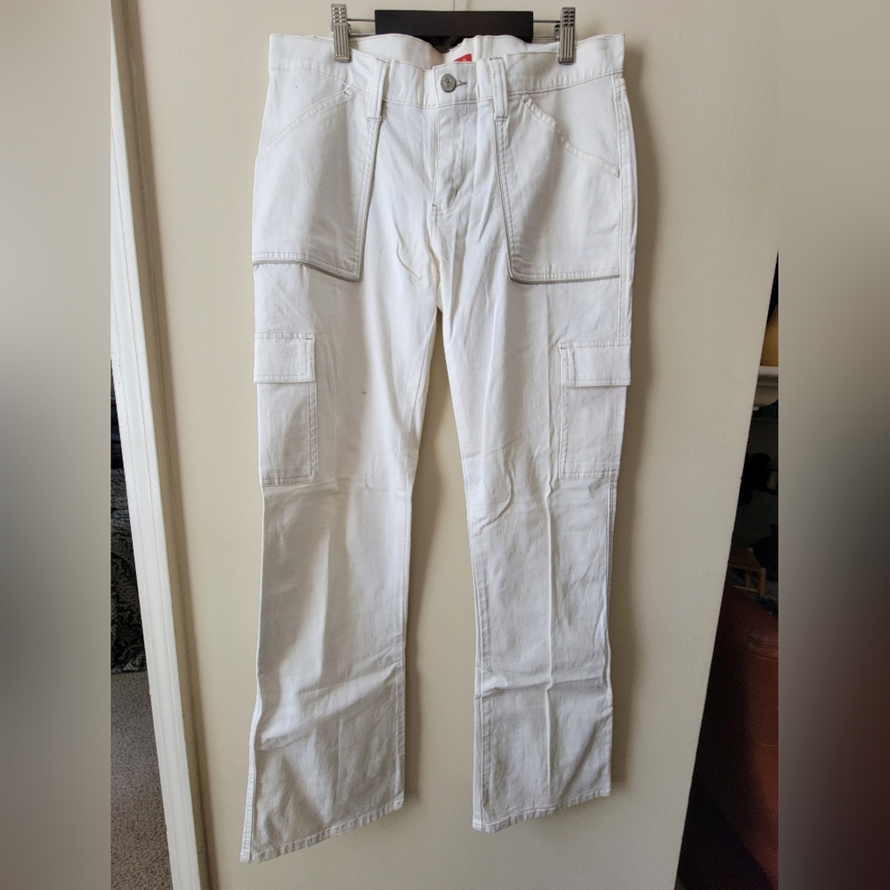 Blue Asphalt y2k era white cargo pants